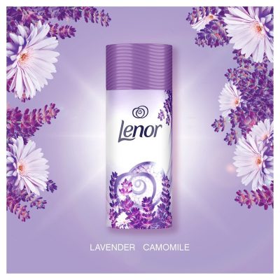 دانه‌های خوشبو کننده لباس ( BOOSTER) لنور Lenor مدل شکوفه بنفش 176 گرم