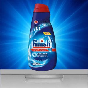 ژل ماشین ظرفشویی فینیشfinish آبی 1000 میلی لیتر