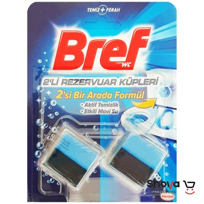 قرص مکعبی خوشبو و ضد عفونی کننده فلاش تانک برف 2 عددی