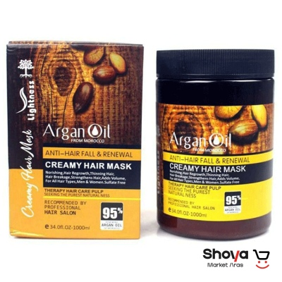 ماسک مو لایتنس Lightnessحاوی روغن آرگان 1000 میلی لیتر