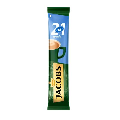 قهوه فوری JACOBS جاکوبز 2 در 1 ساشه 14 گرمی