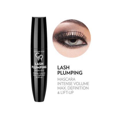 ریمل حجم دهنده GOLDEN ROSE گلدن رز مدل LASH PLUMPING حجم 13 میلی لیتر