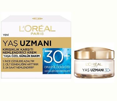 کرم ضد چروک و مرطوب کننده LOREAL لورآل مناسب 30 سال به بالا 50 میلی لیتر