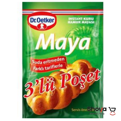 خمیر مایهDR.Oetker دکتر اوتکر بسته 3 عددی