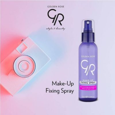 اسپری فیکساتور آرایش GOLDEN ROSE گلدن رز 120 میلی لیتر