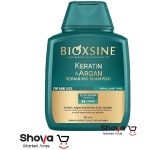 شامپو ضد ریزش و تقویت کننده مو بیوکسین حاوی روغن آرگان و کراتین حجم 300 میل