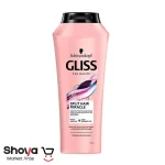 شامپو GLISS گلبهی ضد موخوره برای موهای آسیب دیده 500 میلی لیتر