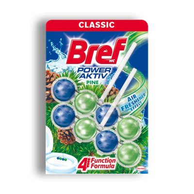 خوشبو و ضد عفونی کننده توالت فرنگیBref برف توپی کلاسیک 8 عددی