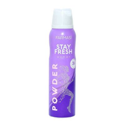 اسپری دئودورانت استی فرش زنانه FARMASI POWDERفارماسی پاودر 150 میلی لیتر