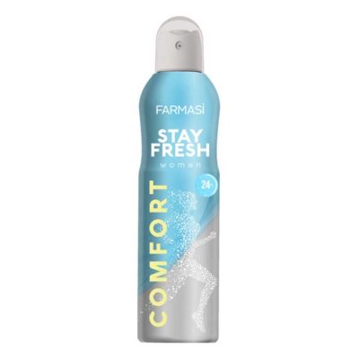 اسپری دئودورانت استی فرش زنانه FARMASI COMFORTحجم 150 میلی لیتر