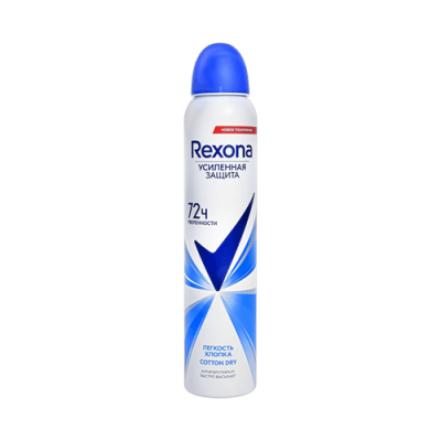 اسپری ضد تعریق زنانه رکسونا Rexonaمدل کوتون درای 72 ساعته
