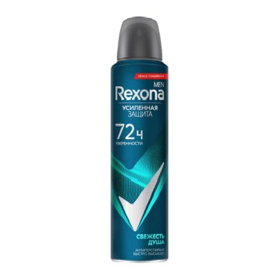 اسپری ضد تعریق مردانه رکسوناRexona مدل shower fresh محافظت72 ساعته