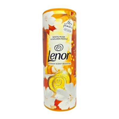 دانه‌های خوشبو کننده لباس ( BOOSTER) لنورLenor رایحه مشک سفید و افرای طلایی 176 گرم