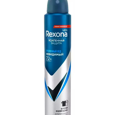 اسپری ضد تعریق مردانه رکسونا Rexonaمدل اینویزیبل 72 ساعته