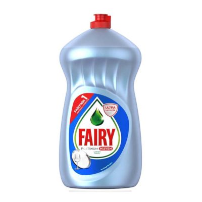مایع ظرفشویی فیری FAIRY لیمویی مدل PLATINUM Hijyenآنتی باکتریال پلاتینیومی 1500 میلی لیتر
