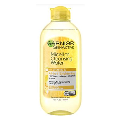 میسلار واتر روشن کننده گارنیرمدل Vitamin C حجم 400 میلی لیتر