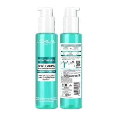 ژل شستشوی صورت لورآلLOREAL نیاسینامید و سالسیلیک اسید 150 میلی لیتر