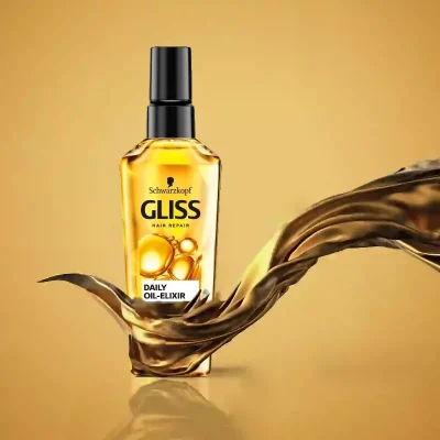 روغن آرگان مو گلیس GLISSحجم 75میلی لیتر
