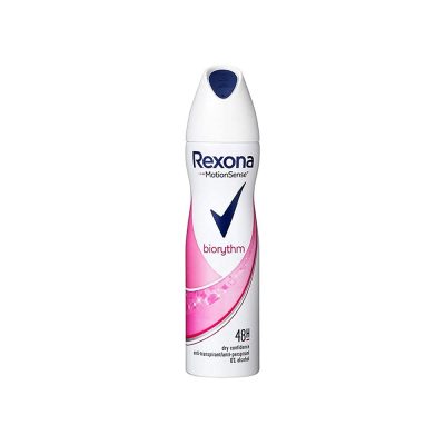 اسپری ضد تعریق زنانه Rexona رکسونا مدل biorythm حجم 200میل