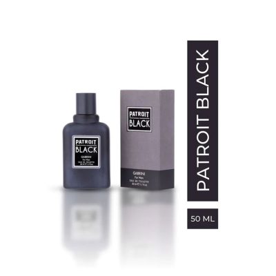 ادکلن GABRINIگابرینی مردانه مدل PATROIT BLACK حجم 50 میلی لیتر