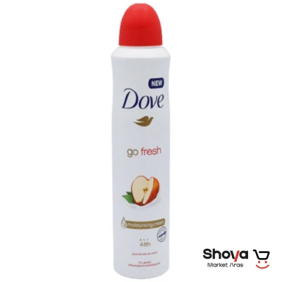 اسپری ضد تعریق زنانه داو Doveرایحه سیب و چای سفید 250 میلی لیتر