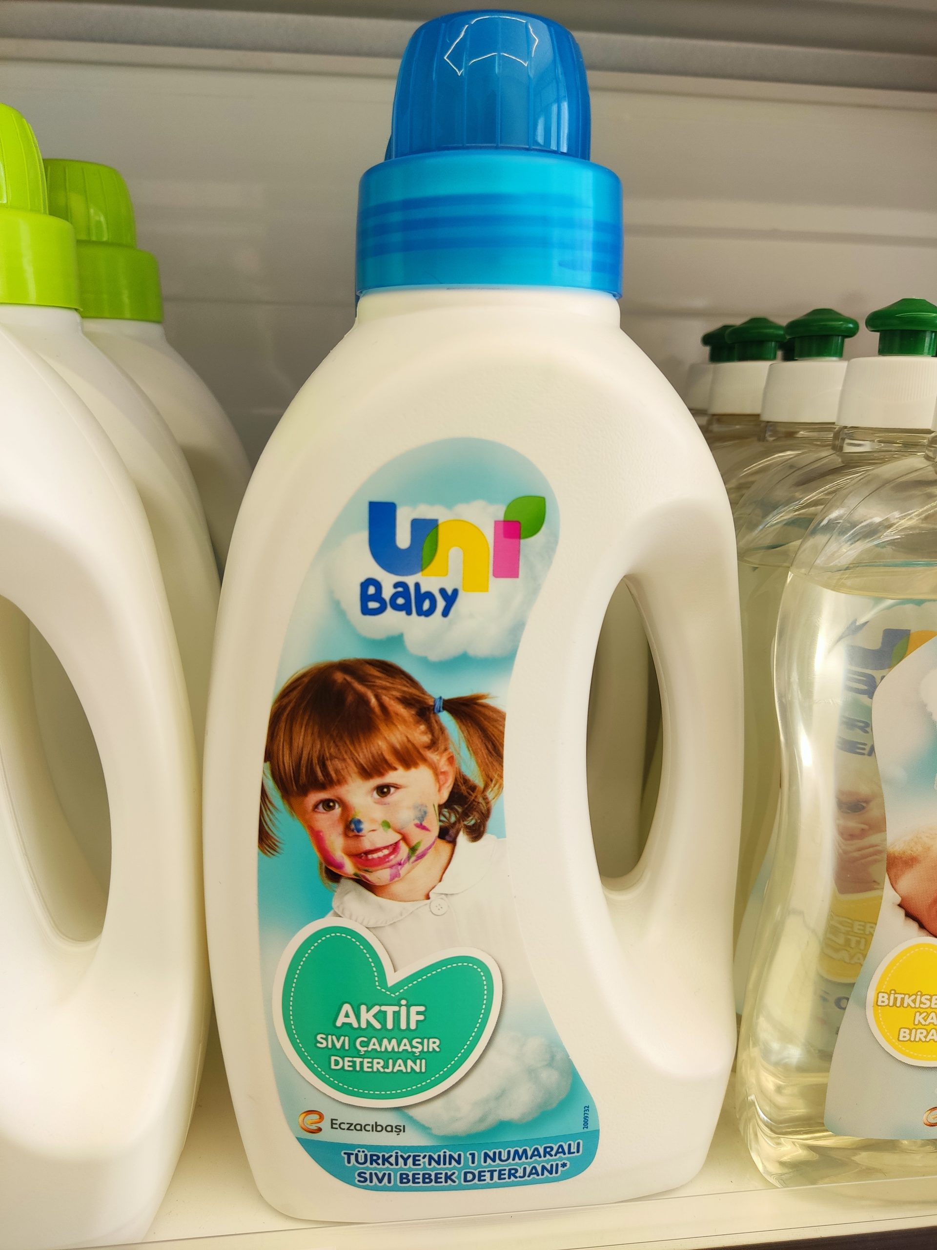 1761210697273 مایع لباسشویی کودک یونی بی بی Uni baby حجم 1500 میلی لیتر