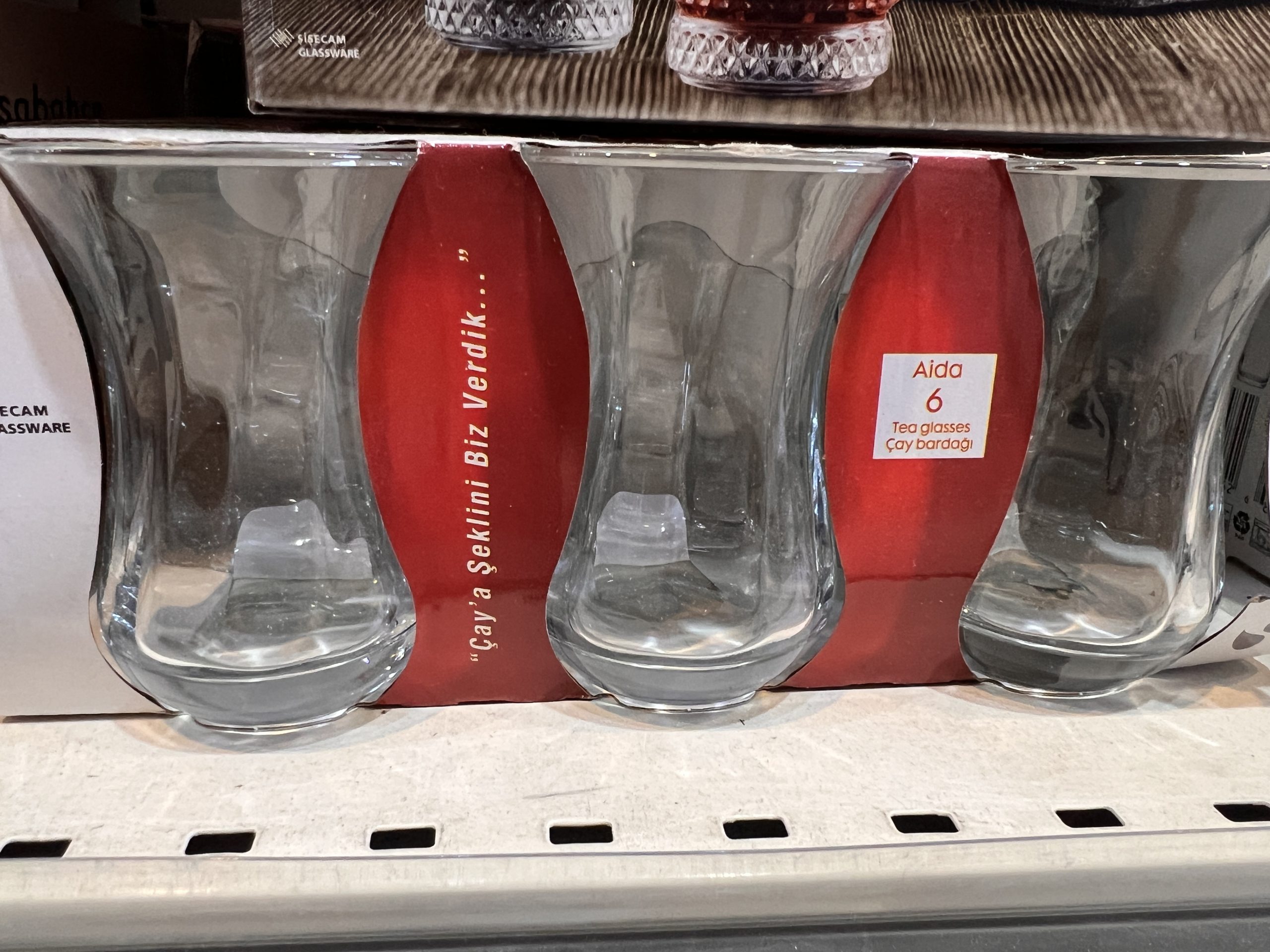 استکان کمر باریک پاشاباغچه مدل Aida آیدا کد62511 بسته 6 عددی استکان کمر باریک پاشاباغچه مدل Aida آیدا کد62511 بسته 6 عددی