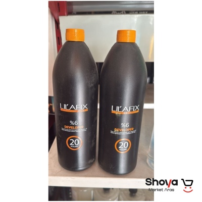 اکسیدان لیلافیکس lilafix مناسب برای دکلره های قوی 6 درصد 1000 میلی لیتر