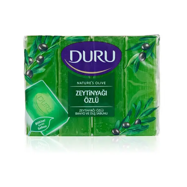 صابون حمام دورو Duru حاوی عصاره روغن زیتون 4 تایی صابون حمام دورو DURU حاوی عصاره روغن زیتون 4 تایی