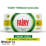 دستمال همه کاره سطوح FAIRY رایحه لیمویی 100برگ 48 ساعته