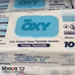 دستمال مرطوب MR.OXY رایحه صابون بسته 100 عددی - Image 2