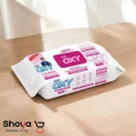 دستمال مرطوب MR.OXY مناسب انواع سطوح بسته 100 عددی - Image 2