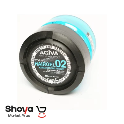ژل مو آگیوا Agiva مدل Extra Strong Freeze درجه سختی 02 حجم 700 میلی‌لیتر