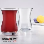 استکان کمر باریک پاشاباغچه Pasabahce مدل آیدا Aida آیدا کد 62511 بسته 6 عددی
