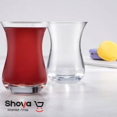 استکان کمر باریک پاشاباغچه Pasabahce مدل آیدا Aida آیدا کد 62511 بسته 6 عددی