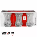 استکان کمر باریک پاشاباغچه Pasabahce مدل آیدا Aida آیدا کد 62511 بسته 6 عددی