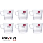 ست فنجان دسته‌دار بلینک مکس Blinkmaxمدل کارو ۶عددی