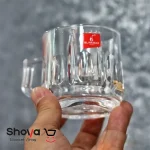 ست فنجان دسته‌دار بلینک مکس Blinkmax طرح خطی شفاف ۶ عددی