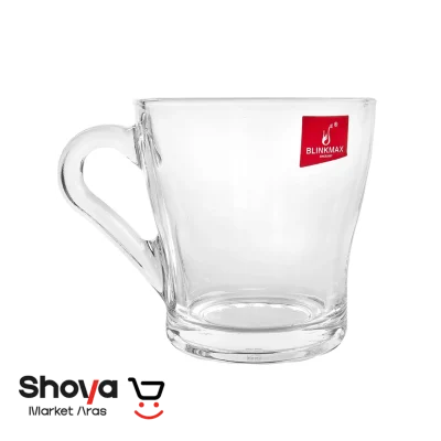 ست فنجان دسته‌دار بلینک مکس Blinkmaxمدل کروم 6 عددی