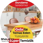 دستمال مرطوب Sleepy مخصوص سطوح آشپزخانه حاوی روغن لیمو بسته 50 تایی - Image 2