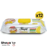 دستمال مرطوب Sleepy مخصوص سطوح آشپزخانه حاوی روغن لیمو بسته 50 تایی - Image 4