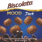 بیسکوییت لیوانی بیسکولاتا مود Biscolata Mood با مغز شکلات تلخ وزن 125 گرم