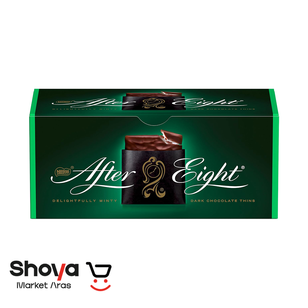After Night شکلات تلخ افتر ایت After Eight نستله Nestlé با مغز کرم نعناع وزن 200 گرم
