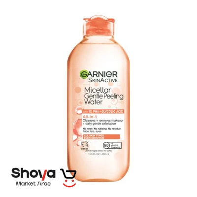 میسلار واتر لایه بردار گارنیر Garnier مدل Peeling حجم 400 میلی لیتر