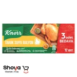 قرص عصاره مرغ کنور Knorr بسته 12 عددی
