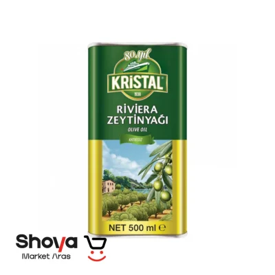 روغن زیتون کریستال Kristal حجم 500 میلی لیتر