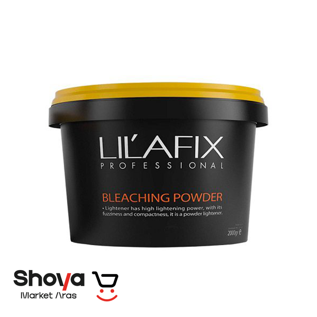 Lilafix پودر دکلره لیلافیکس Lilafix رنگ سفید Bleach Powder وزن 2 کیلوگرم