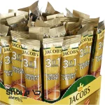 قهوه فوری جاکوبز Jacobs سه در یک مدل Gold ملایم بسته 40 عددی