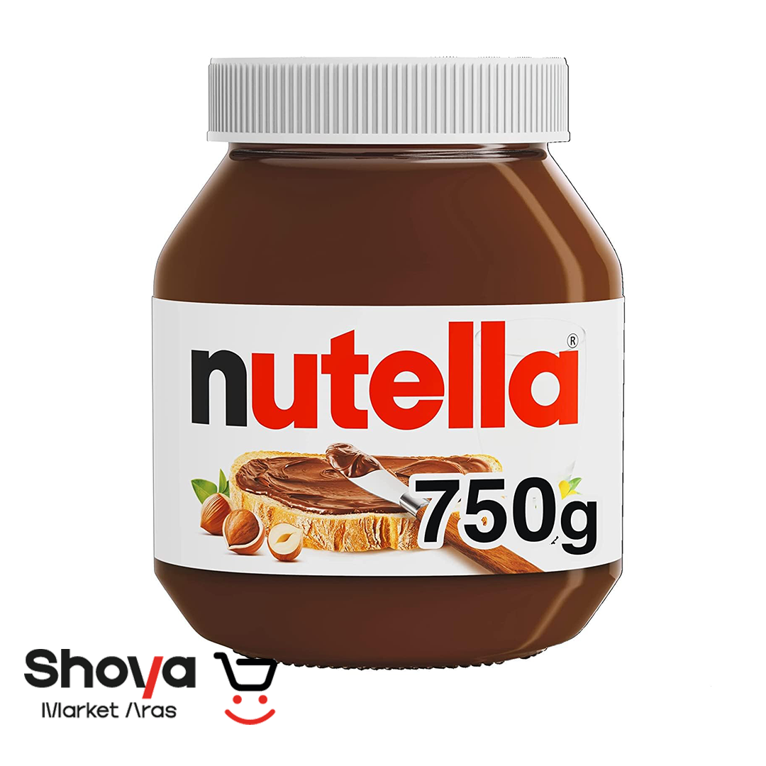 Nutella شکلات صبحانه فندقی نوتلا Nutella وزن 750 گرم