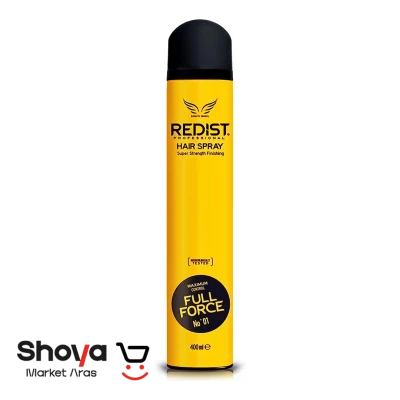 اسپری حالت دهنده مو ردیست Redist مدل Full Force بسیار قوی حجم 400 میلی لیتر
